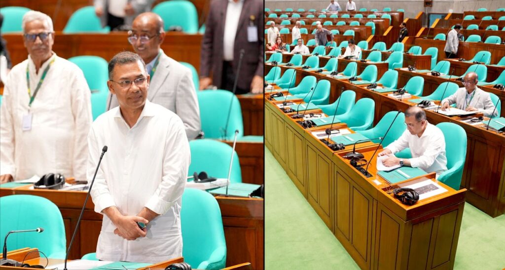 অধিবেশন শুরুর আগেই সংসদে উপস্থিত প্রধানমন্ত্রী