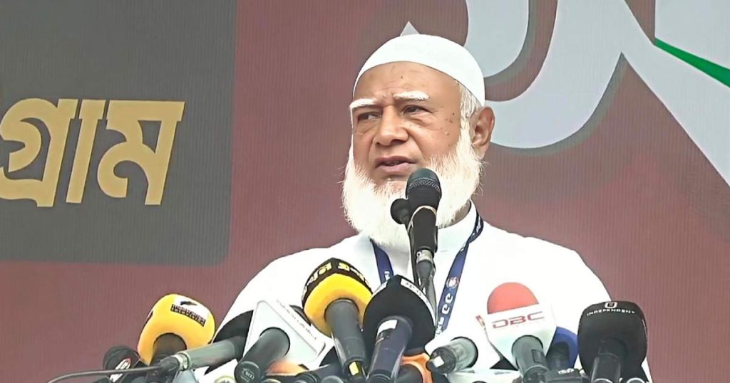 দাবি আদায় পর্যন্ত রাজপথে থাকব: জামায়াত আমির